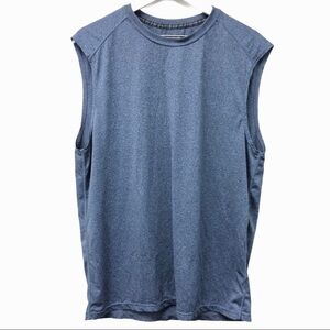 5/$20 Layer 8‎ Performance Qwick-Dry Blue Sleeveless Top